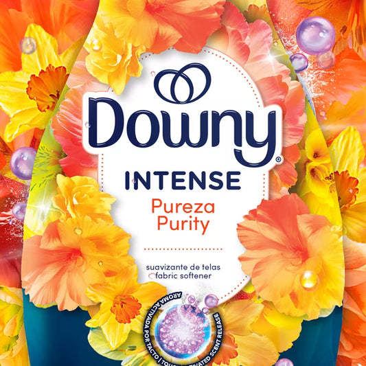 Downy Intense Liquid Fabric Softener and Conditioner, Purity Scent, 77 fl oz, 105 Loads