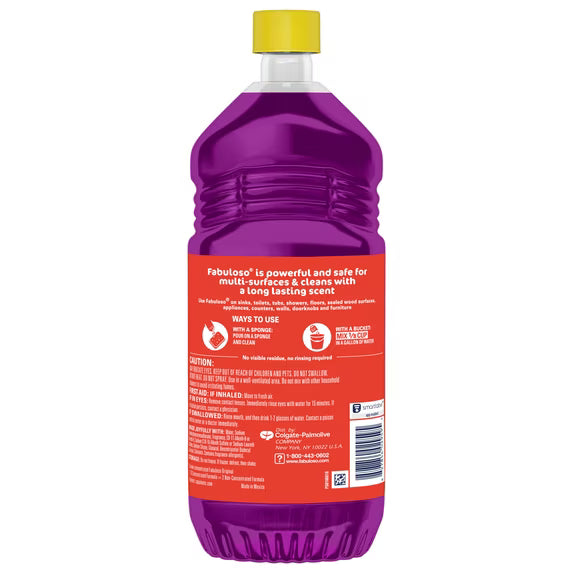 Fabuloso 2X Limited Edition Multi-Purpose Cleaner, Garden Scent, 33.8 fl oz