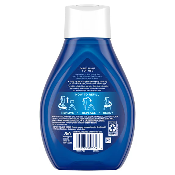 Dawn Powerwash Spray Refill, Lemon, 16 Fl Oz