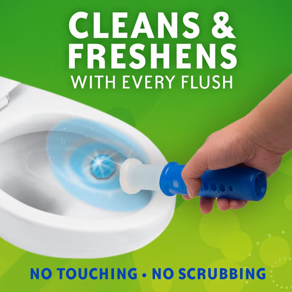 Scrubbing Bubbles Automatic Toilet Bowl Cleaner, Rainshower, 6 Gel Stamps