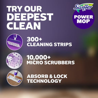 Swiffer Power Mop, Floor Cleaner, Tile, Vinyl, Laminate, Wood, Floor Cleaner, Cleaning Set