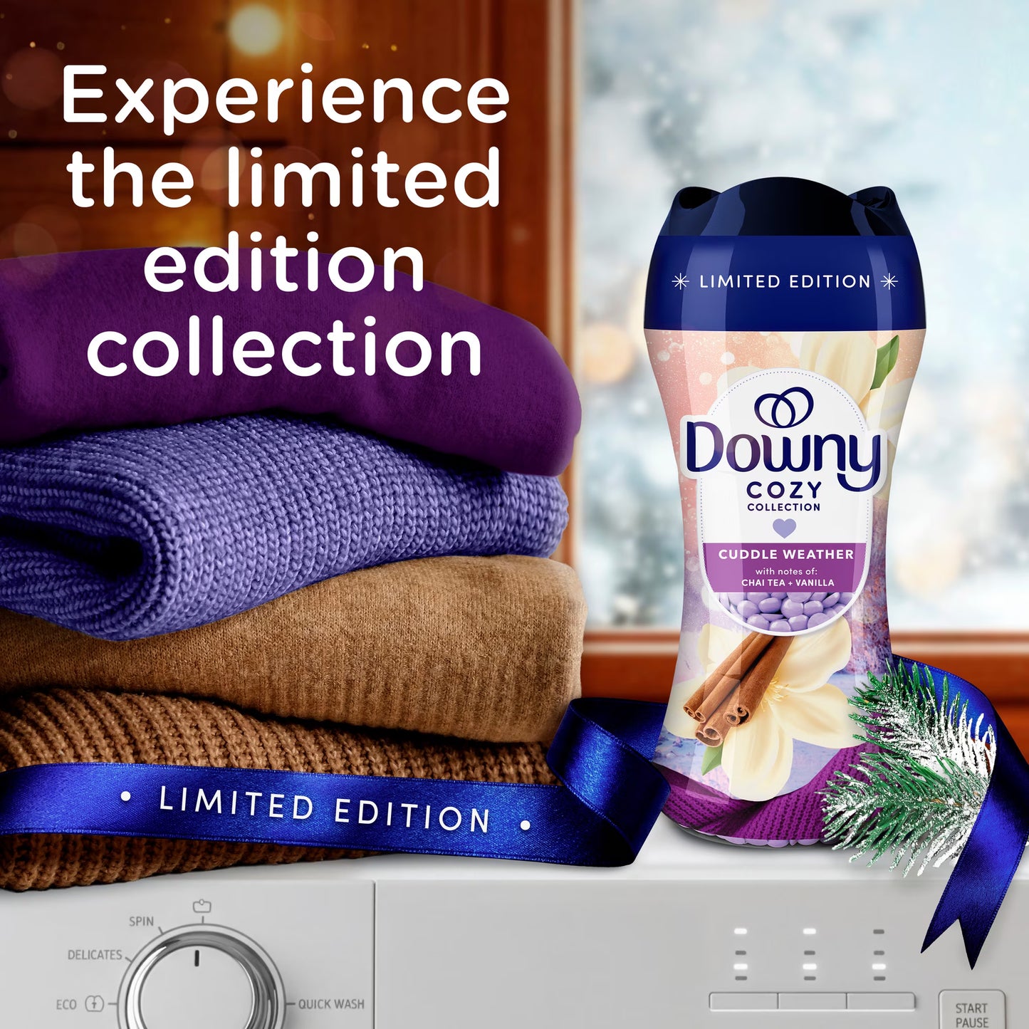 Downy Laundry Scent Beads, Cuddle Weather, 7.8oz