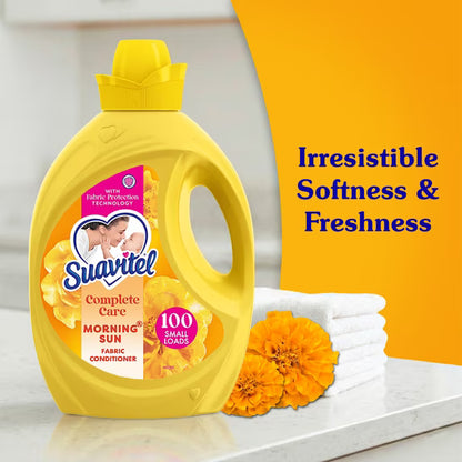 Suavitel Complete Fabric Softener, Morning Sun, 100 fl oz