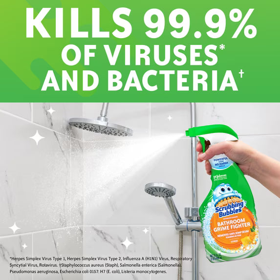 Scrubbing Bubbles Disinfectant Bathroom Cleaner, Citrus, 32 oz