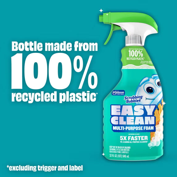 Scrubbing Bubbles Easy Clean Multi-Purpose Bathroom Cleaner, 32 oz