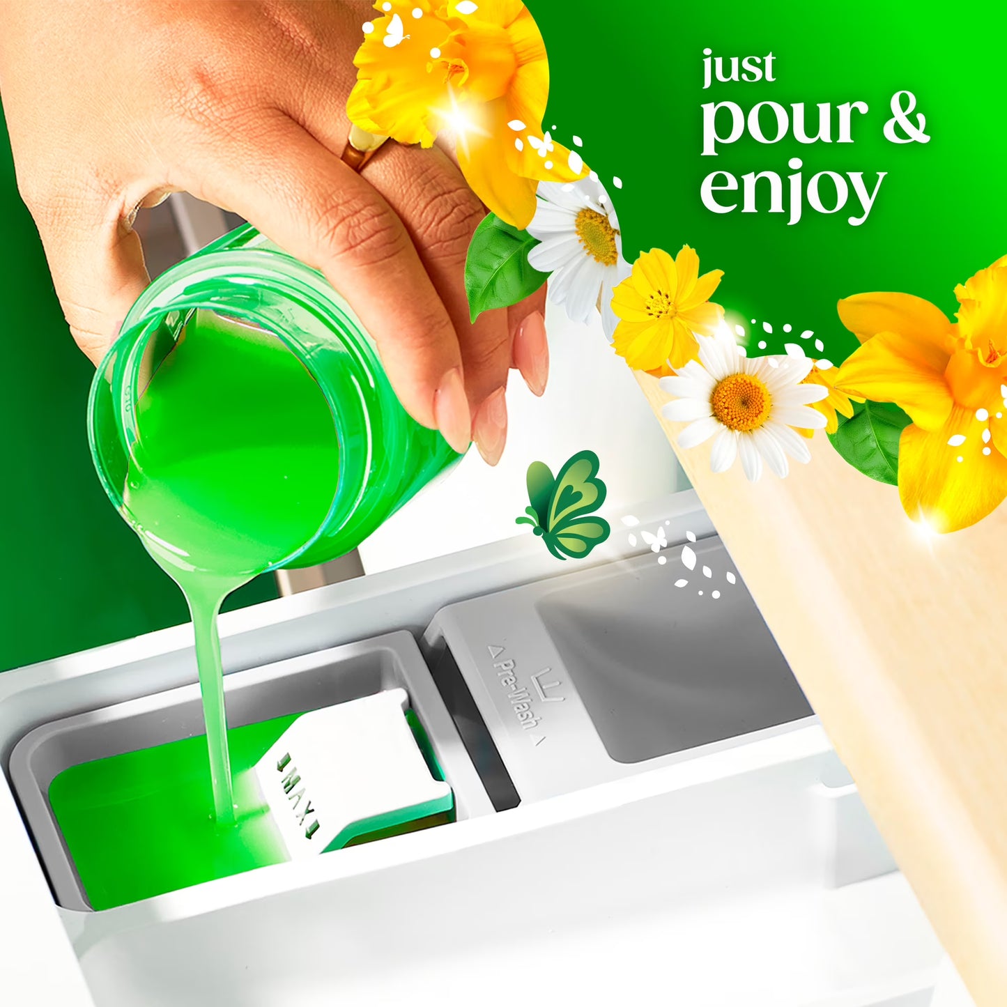 (2 pack) Gain Laundry Detergent Liquid, Now with Odor Defense, Original Scent, 81 fl oz, 61 Loads