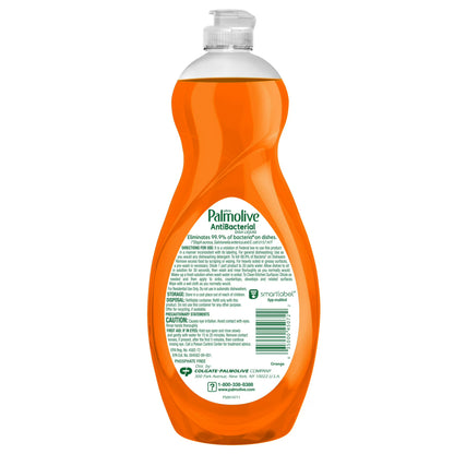 Palmolive Ultra Antibacterial Dish Soap, Orange, 32.5 fl oz