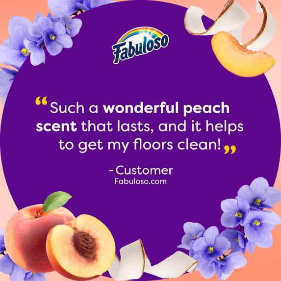 Fabuloso 2X Multi-Purpose Cleaner, Peach Scent, 56 fl oz