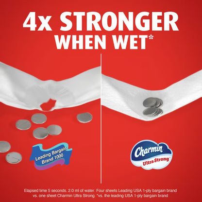 Charmin Ultra Strong Toilet Paper, 12 Mega XXL Rolls, 440 Sheets/Roll