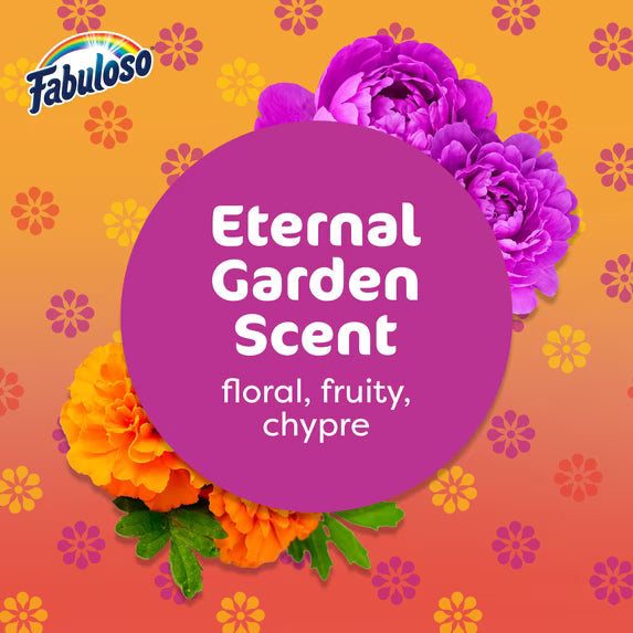 Fabuloso 2X Limited Edition Multi-Purpose Cleaner, Garden Scent, 33.8 fl oz