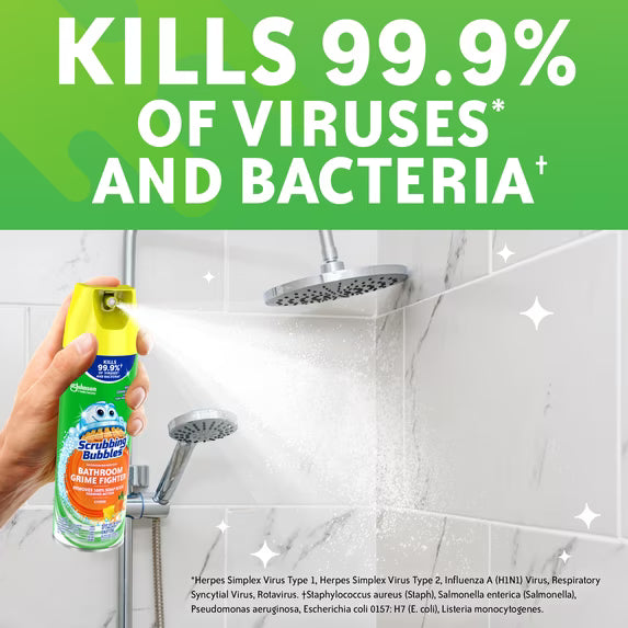 Scrubbing Bubbles Disinfectant Bathroom Cleaner, Citrus, 20 oz