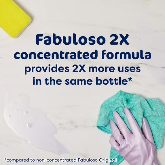 Fabuloso 2X Multi-Purpose Cleaner, Lavender Scent, 56 fl oz