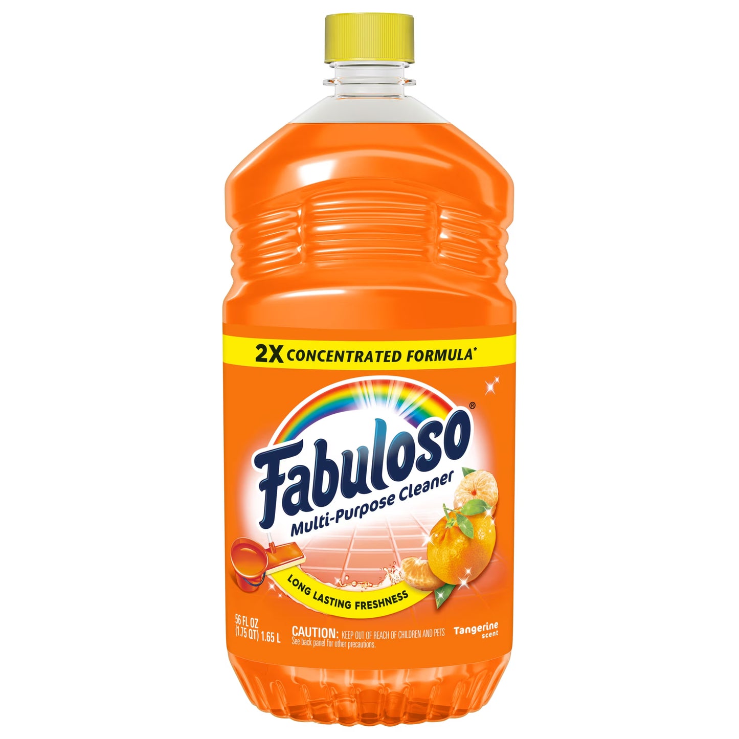 Fabuloso 2X Multi-Purpose Cleaner, Tangerine Scent, 56 fl oz