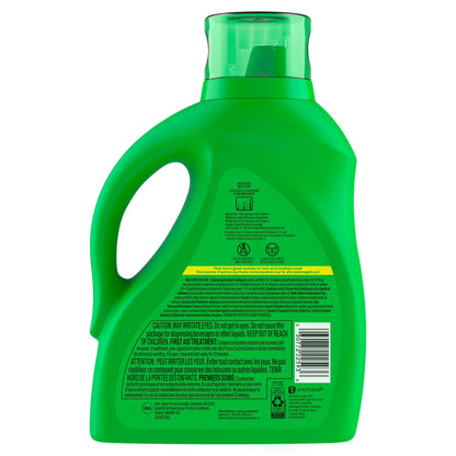 (2 pack) Gain Laundry Detergent Liquid, Now with Odor Defense, Original Scent, 81 fl oz, 61 Loads