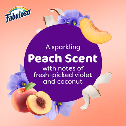 Fabuloso 2X Multi-Purpose Cleaner, Peach Scent, 56 fl oz