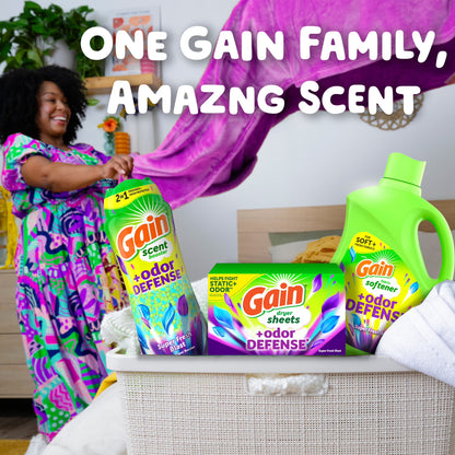 Gain Scent Beads, Odor Defense, Super Fresh Blast, 10.7 oz