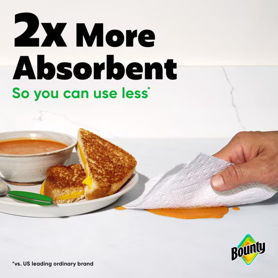 Bounty Paper Towels Select-a-Size, 6 Triple Rolls