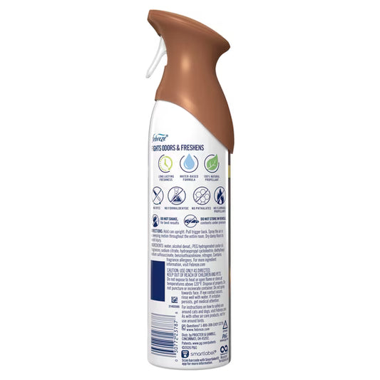 Febreze Odor-Fighting Air Freshener Spray, Room Spray, Cozy Campfire Air Mist, 8.1 oz, 1ct
