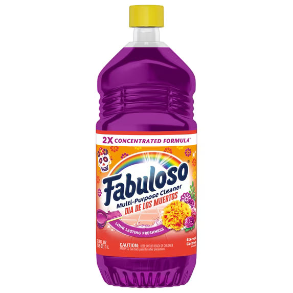 Fabuloso 2X Limited Edition Multi-Purpose Cleaner, Garden Scent, 33.8 fl oz