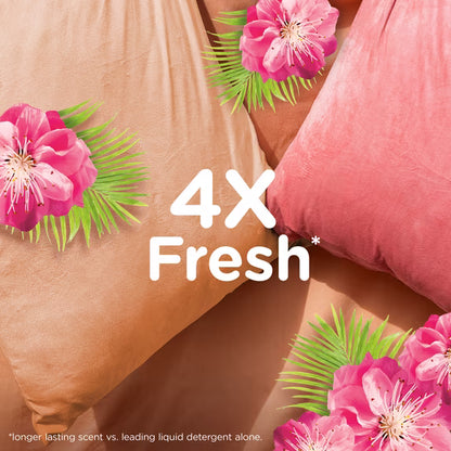 Downy Ultra Soft and Fresh Liquid Fabric Softener, Island Hibiscus and Mango Scent, 93 fl oz, 138 Loads