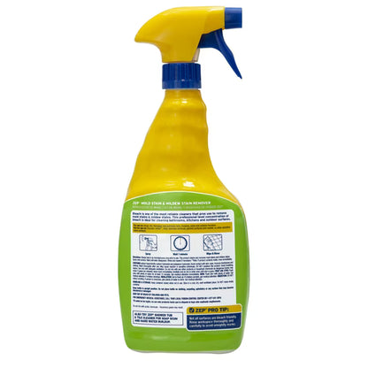 Zep Mold & Mildew Stain Eraser & Cleaner, Clean Fresh, 32 fl oz