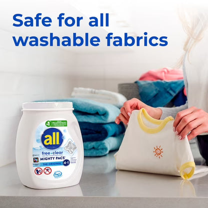 **all Free Clear Mighty Pacs, Unscented, 80 Count**