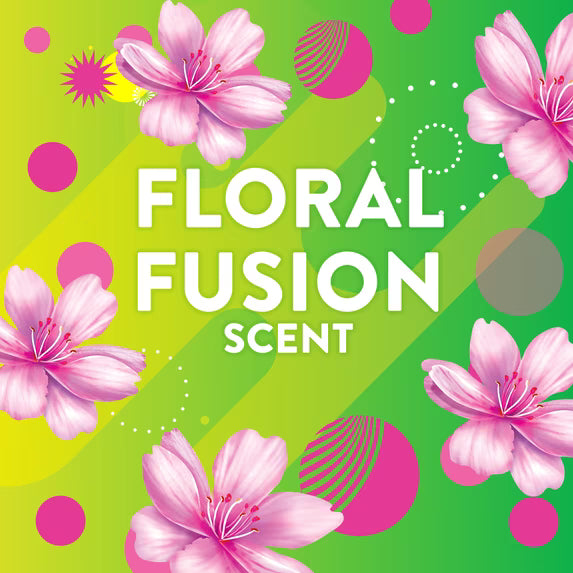 Scrubbing Bubbles Fresh Gel Toilet Cleaning Stamp, Floral Fusion, 6 Gel Stamps, 1.34 oz