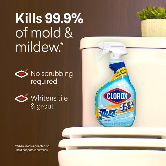 Clorox Tilex Mold & Mildew Remover, 32 oz