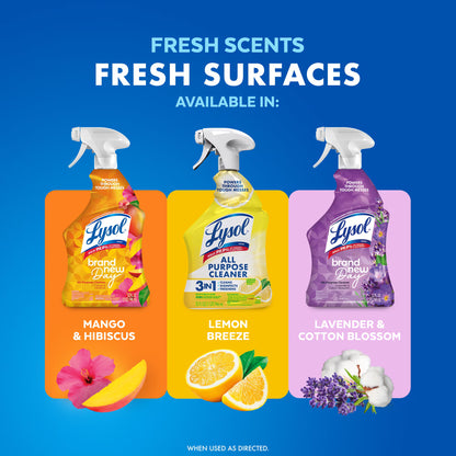 Lysol All Purpose Cleaner, Lemon Breeze, 32 oz