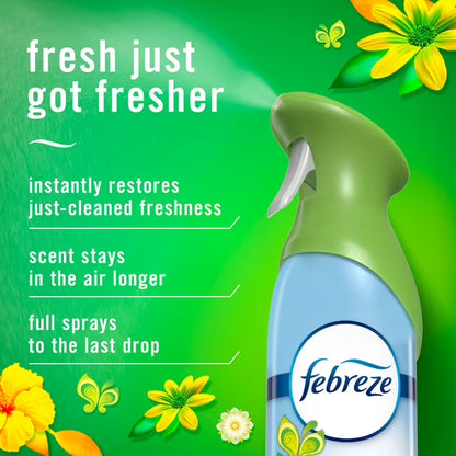Febreze Air Mist Air Freshener Spray, Gain Original Scent, 8.1oz