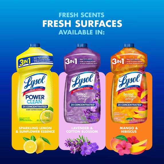 Lysol All Purpose Cleaner, Lemon & Sunflower, 28 fl oz