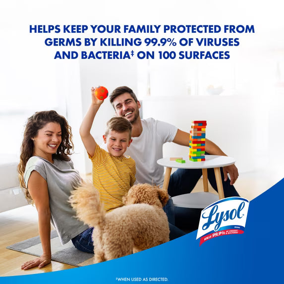 Lysol Disinfectant Spray, Crisp Linen, 19 oz (2 Pack)