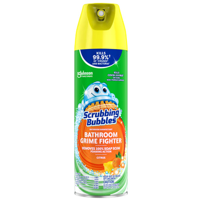 Scrubbing Bubbles Disinfectant Bathroom Cleaner, Citrus, 20 oz