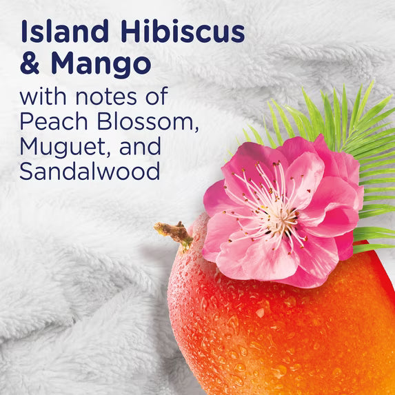 Downy Ultra Soft and Fresh Liquid Fabric Softener, Island Hibiscus and Mango Scent, 93 fl oz, 138 Loads