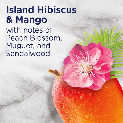 Downy Ultra Soft and Fresh Liquid Fabric Softener, Island Hibiscus and Mango Scent, 93 fl oz, 138 Loads