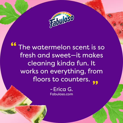 Fabuloso 2X Multi-Purpose Cleaner, Watermelon Scent, 56 fl oz