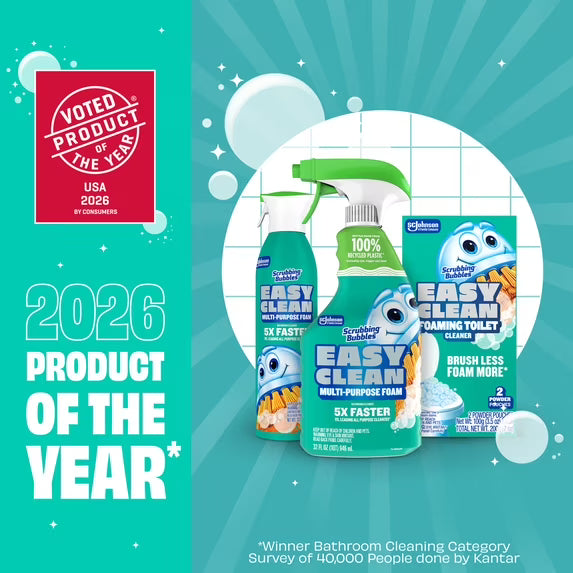 Scrubbing Bubbles Easy Clean Multi-Purpose Bathroom Cleaner, 32 oz