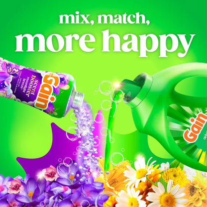 (2 pack) Gain Laundry Detergent Liquid, Now with Odor Defense, Original Scent, 81 fl oz, 61 Loads