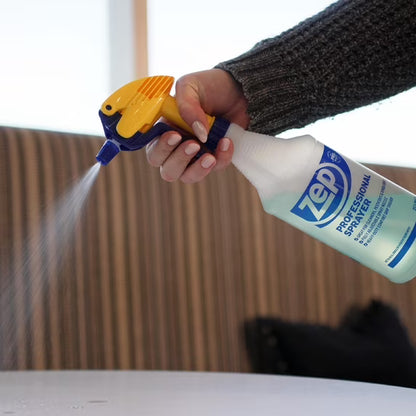 Zep Adjustable Nozzle Spray Bottle, Clear, 32 fl oz