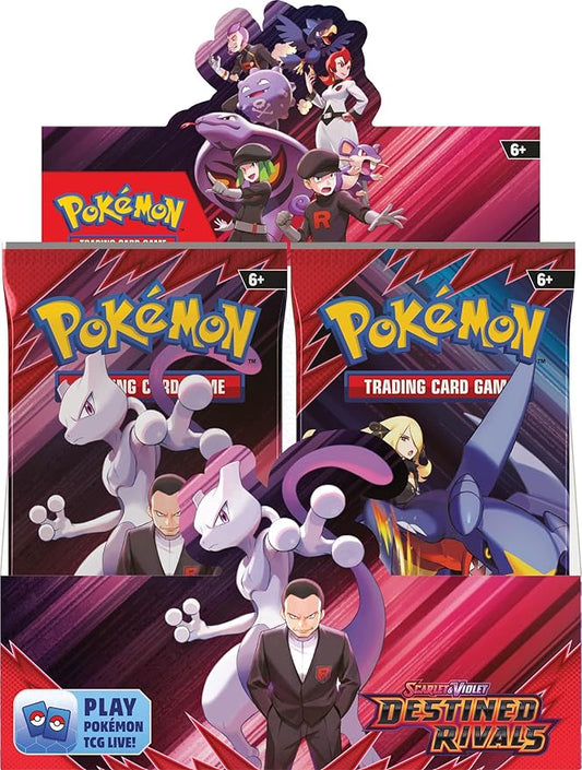 okémon TCG Destined Rivals EV10 Booster Box – 36 Packs