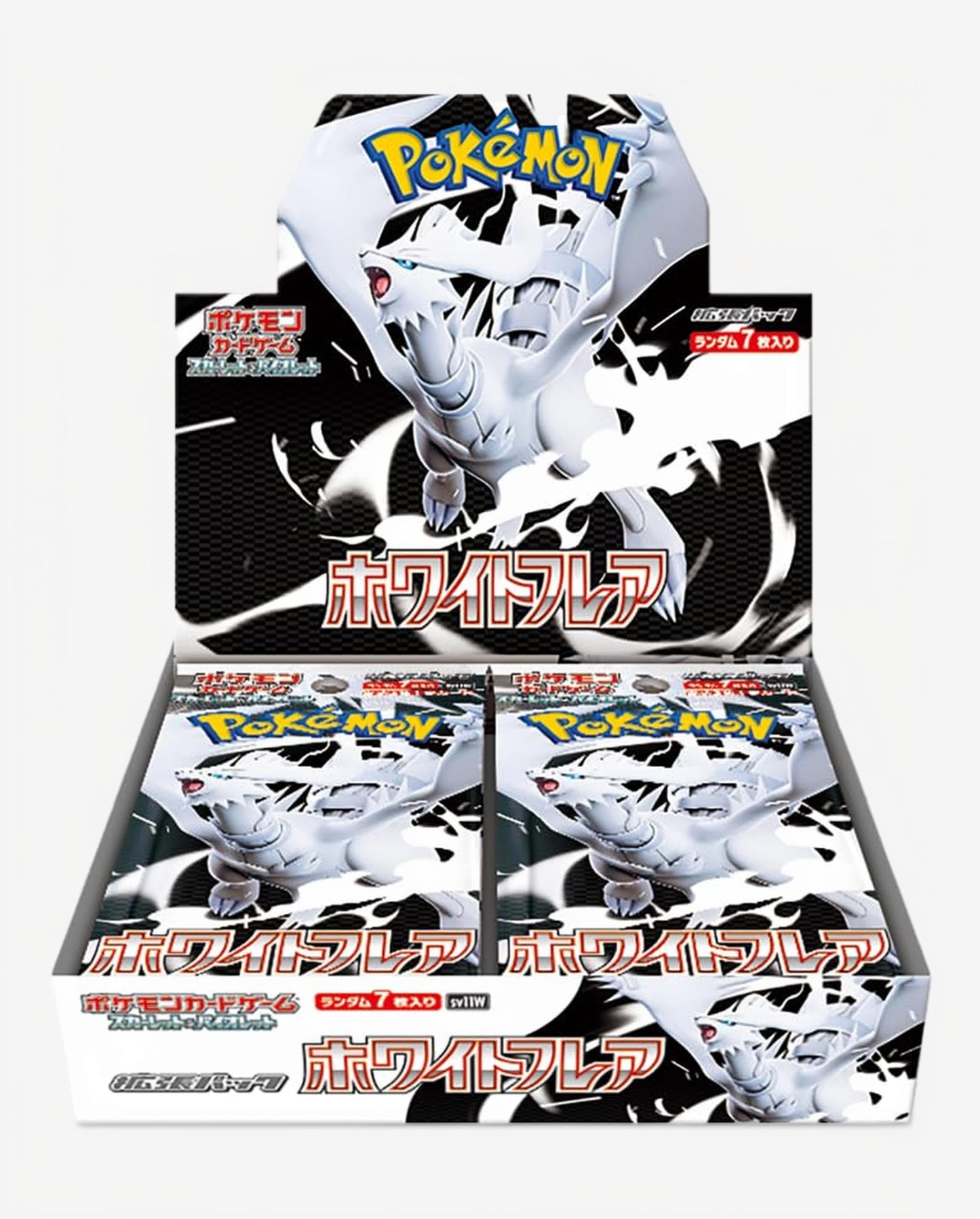pokemon card game sv booster white flare sealed box