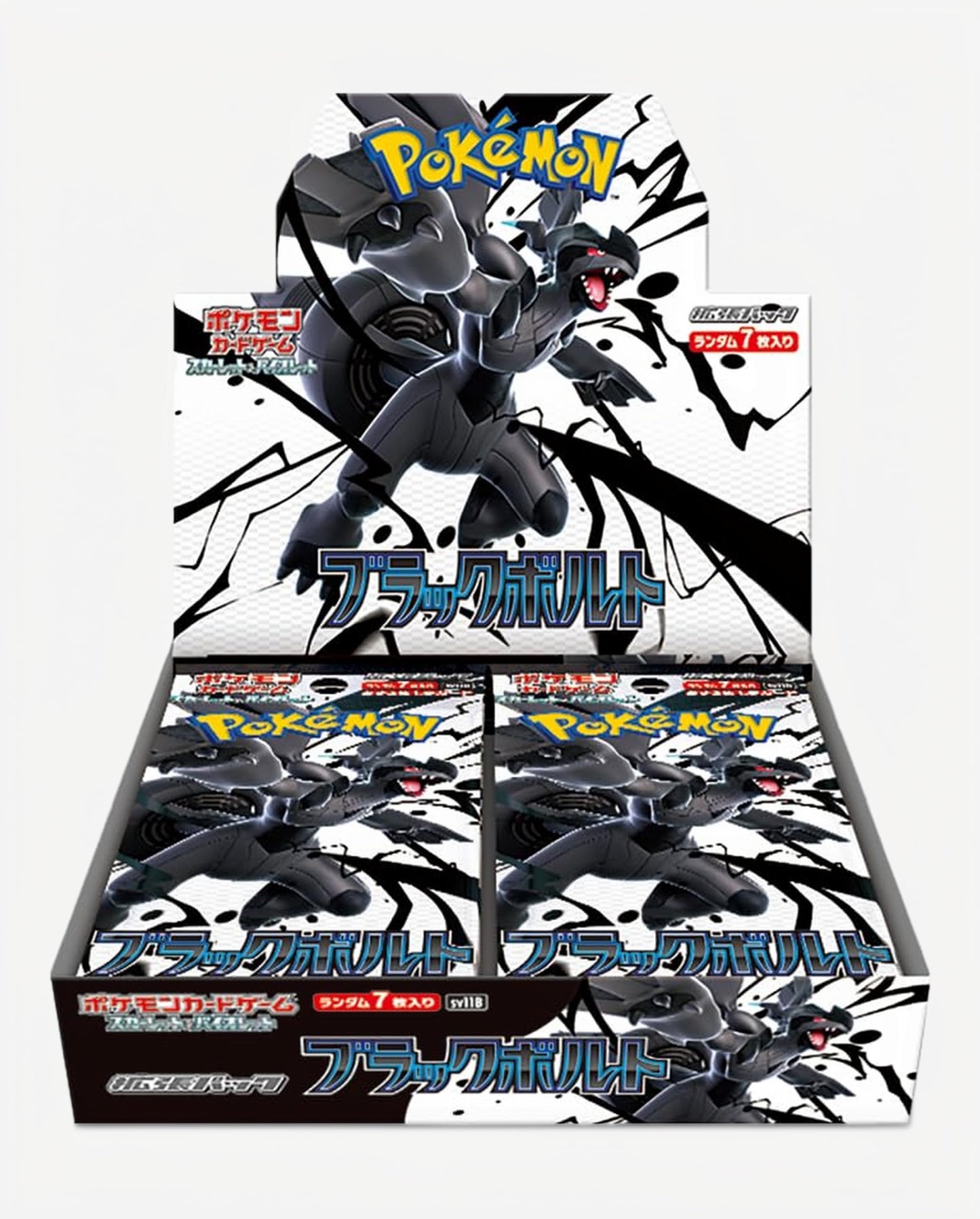 pokemon card game sv booster black bolt sealed boxsv11b