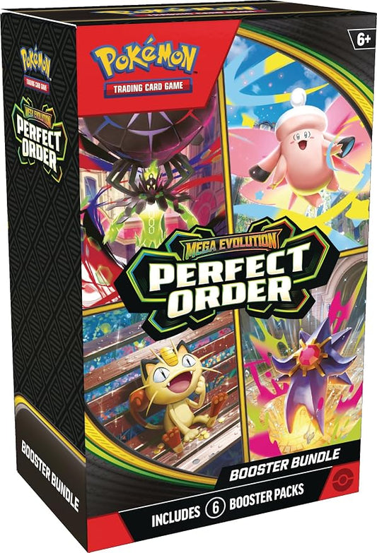 [CN] Pokemon tcg me03 perfect order booster bundle 6 pack