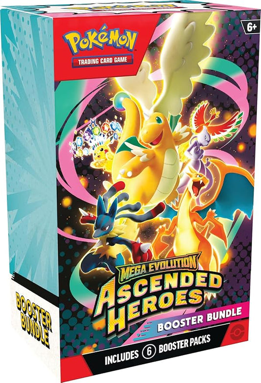 [CN] Pokémon TCG: Mega Evolution—Ascended Heroes Booster Bundle – 6 Packs