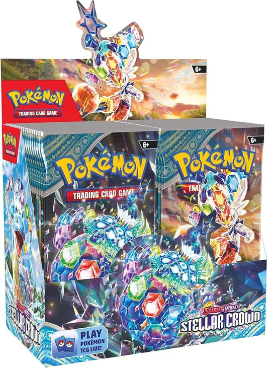 [CN]Pokémon TCG Stellar Crown SV07 Booster Box – 36 Packs
