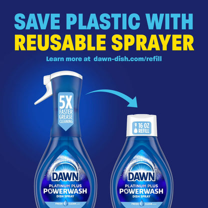 Dawn Powerwash Dish Spray Refill, Fresh, 1 Refill
