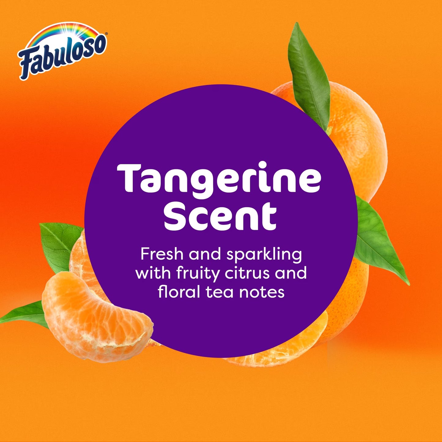 Fabuloso 2X Multi-Purpose Cleaner, Tangerine Scent, 56 fl oz