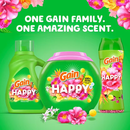 Gain Laundry Scent Beads, Hibiscus Hula, 24 oz