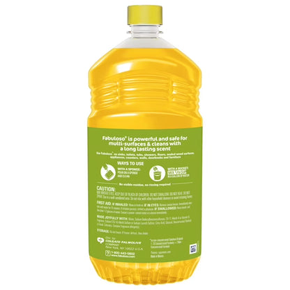 Fabuloso 2X Multi-Purpose Cleaner, Pineapple Scent, 2 Pack, 56 fl oz Each