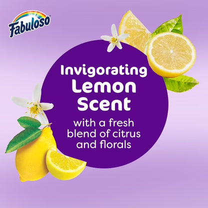 Fabuloso 2X All Purpose Cleaner, Lemon Scent, 56 fl oz